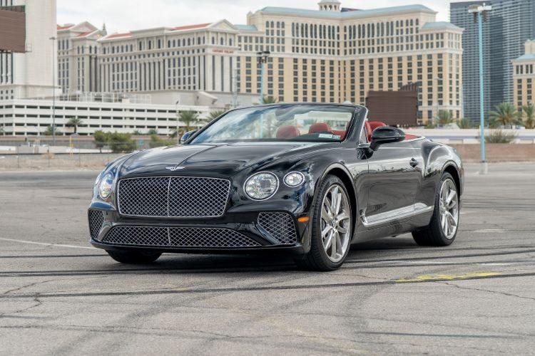 Bentley Continental GTC exotic car rental Las Vegas