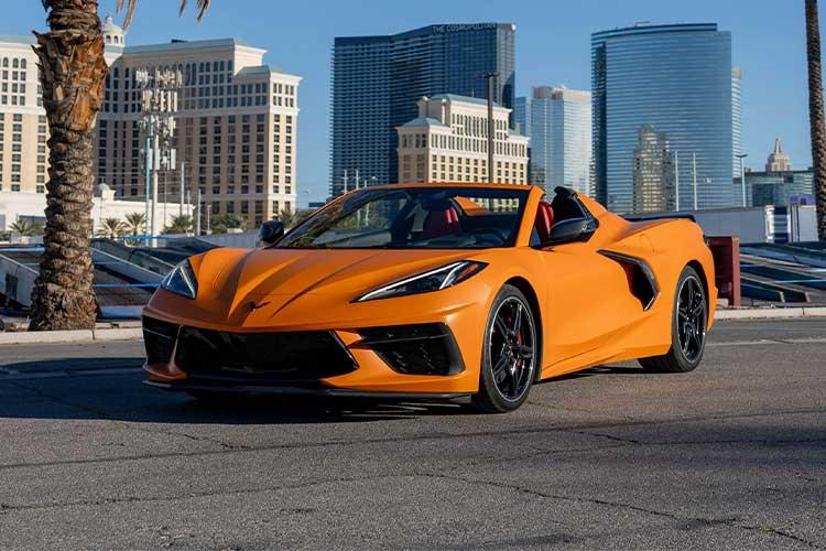 Chevrolet Corvette C8 exotic car rental Las Vegas