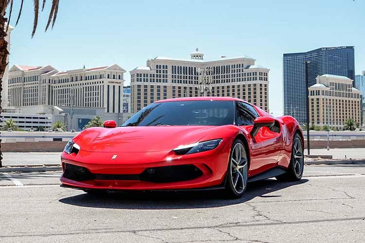 Ferrari 458 GTB exotic car rental Las Vegas