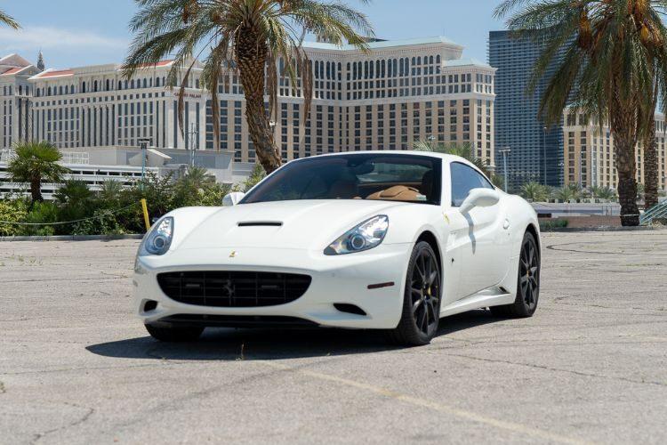 Ferrari California T exotic car rental Las Vegas