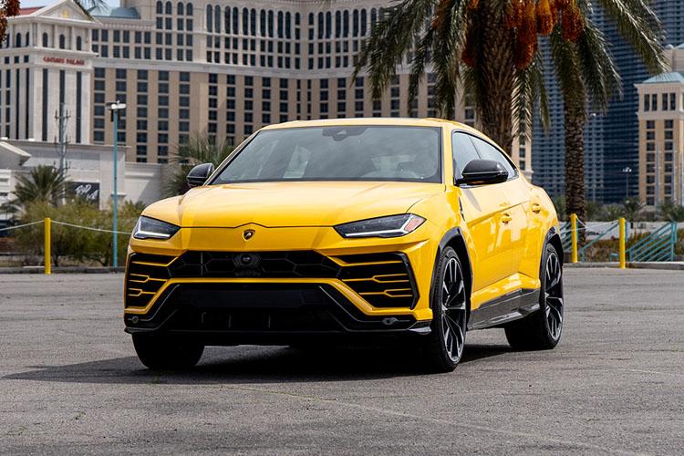 Lamborghini Urus exotic car rental Las Vegas